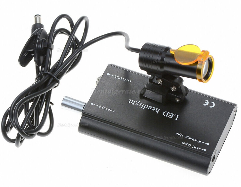 Dental 5W LED-Scheinwerferlampe Clip-on-Typ f&uuml;r Bincolar Lupe